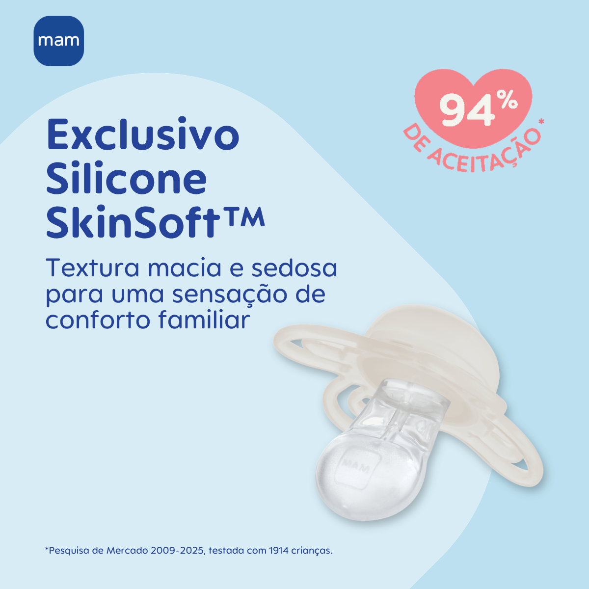Chupeta MAM Perfect Start 0-2 Meses com Caixa Esterilizadora Embalagem Dupla
