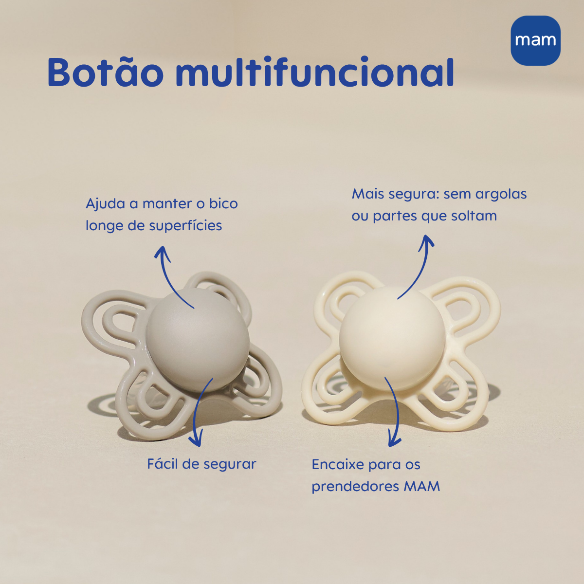 Chupeta MAM Perfect Start 0-2 Meses com Caixa Esterilizadora Embalagem Dupla