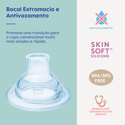 Bocal Extramacio para Copos MAM com Sistema Antivazamento