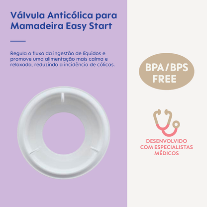 Válvula Anticólica para Mamadeiras Easy Start MAM 2 Unidades