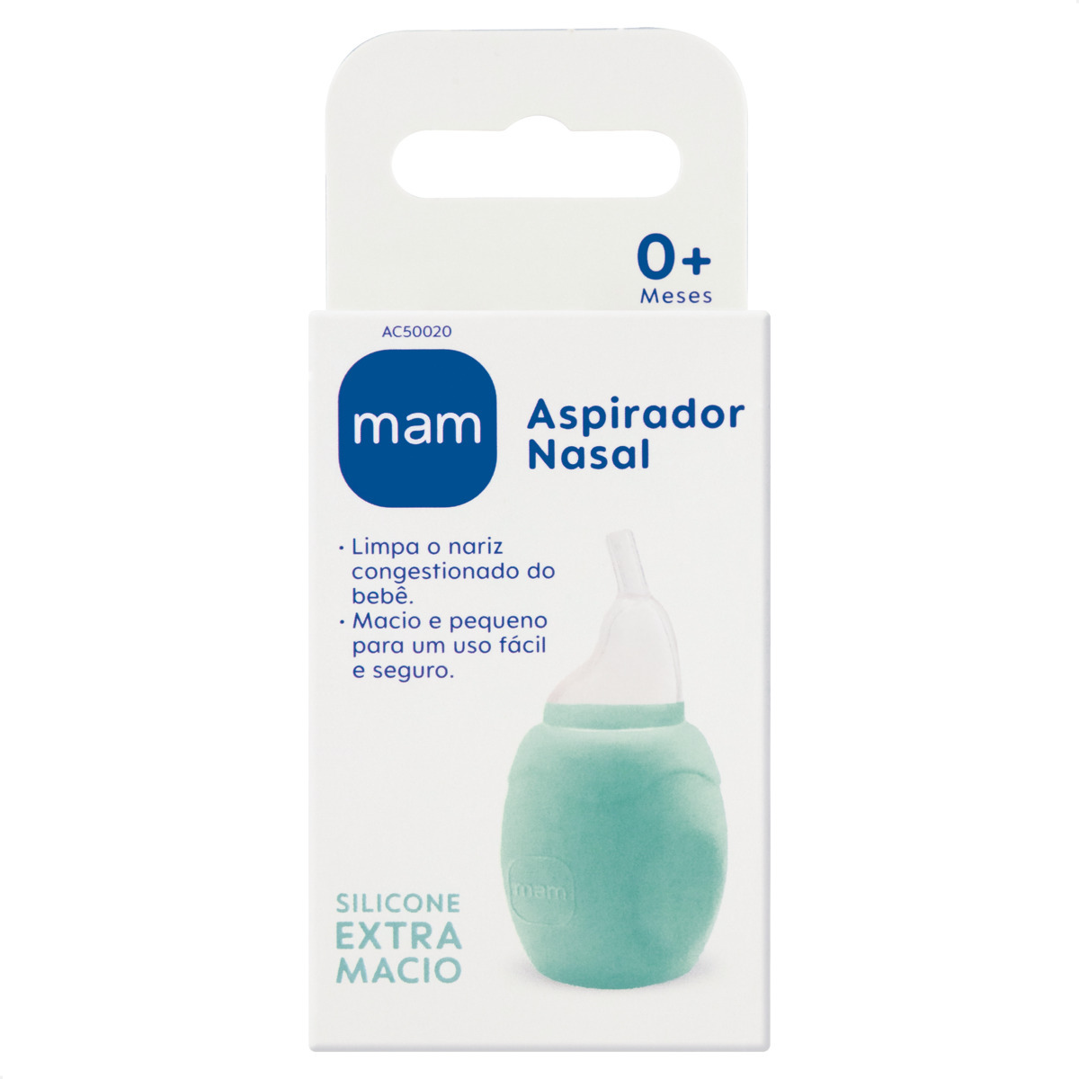 Aspirador Nasal MAM Extra Macio Para Bebês