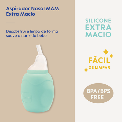 Aspirador Nasal MAM Extra Macio Para Bebês