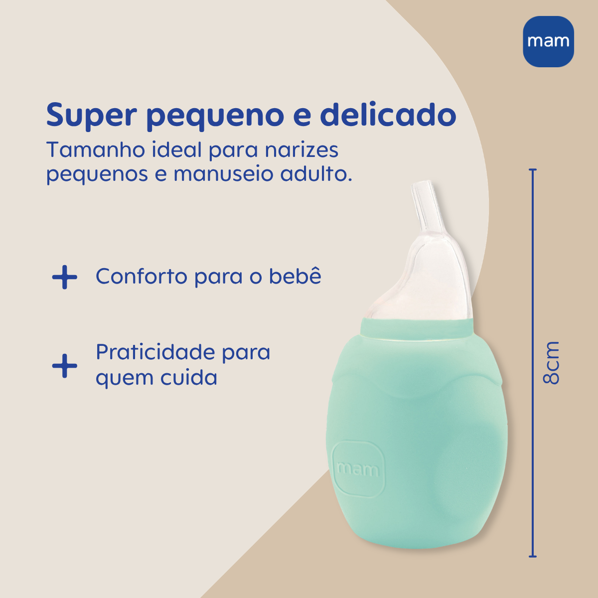 Aspirador Nasal MAM Extra Macio Para Bebês