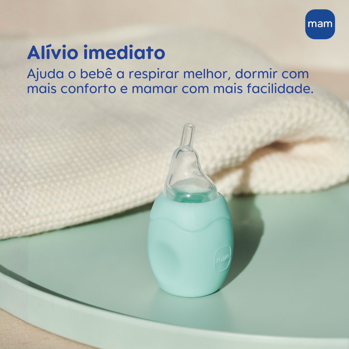 Aspirador Nasal MAM Extra Macio Para Bebês