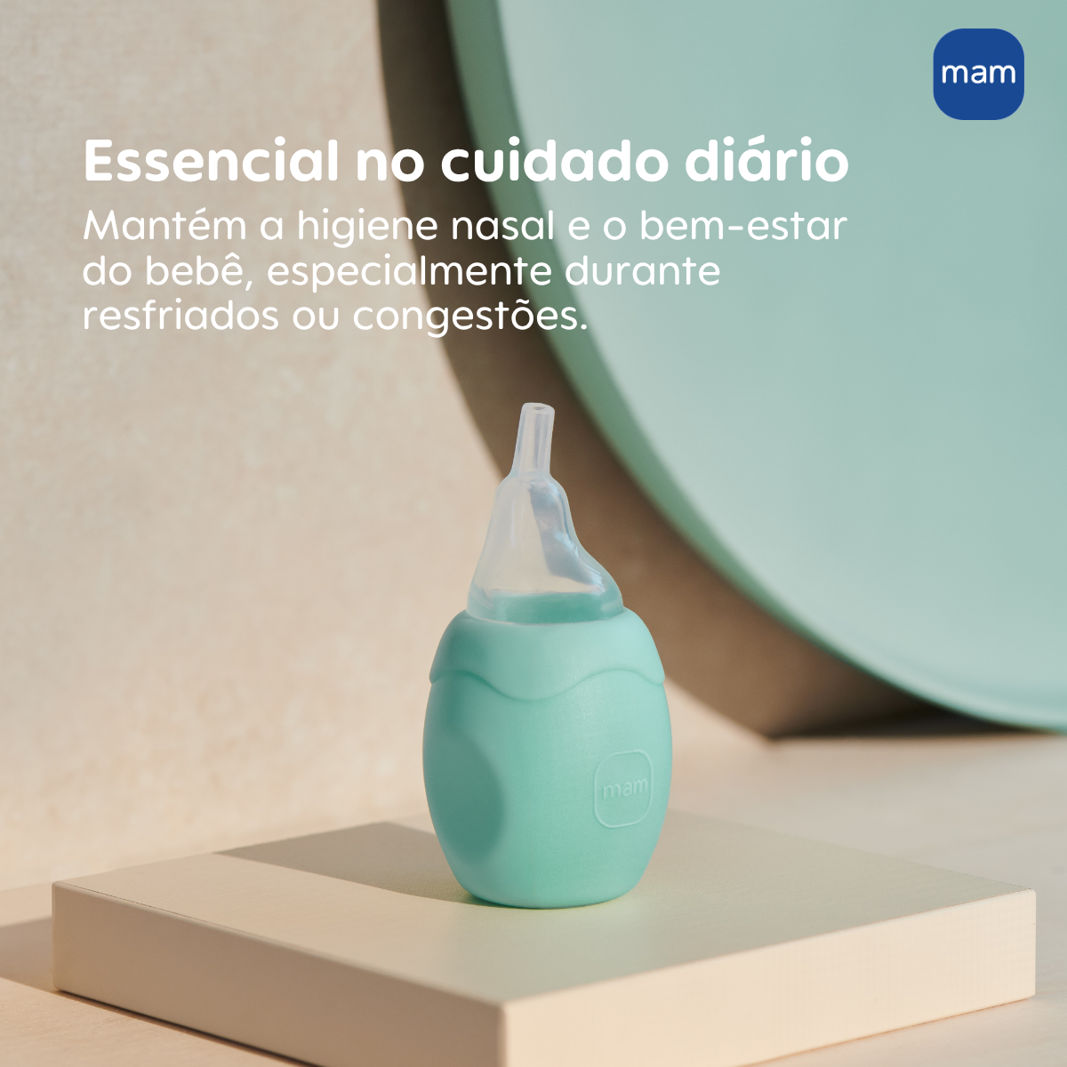 Aspirador Nasal MAM Extra Macio Para Bebês