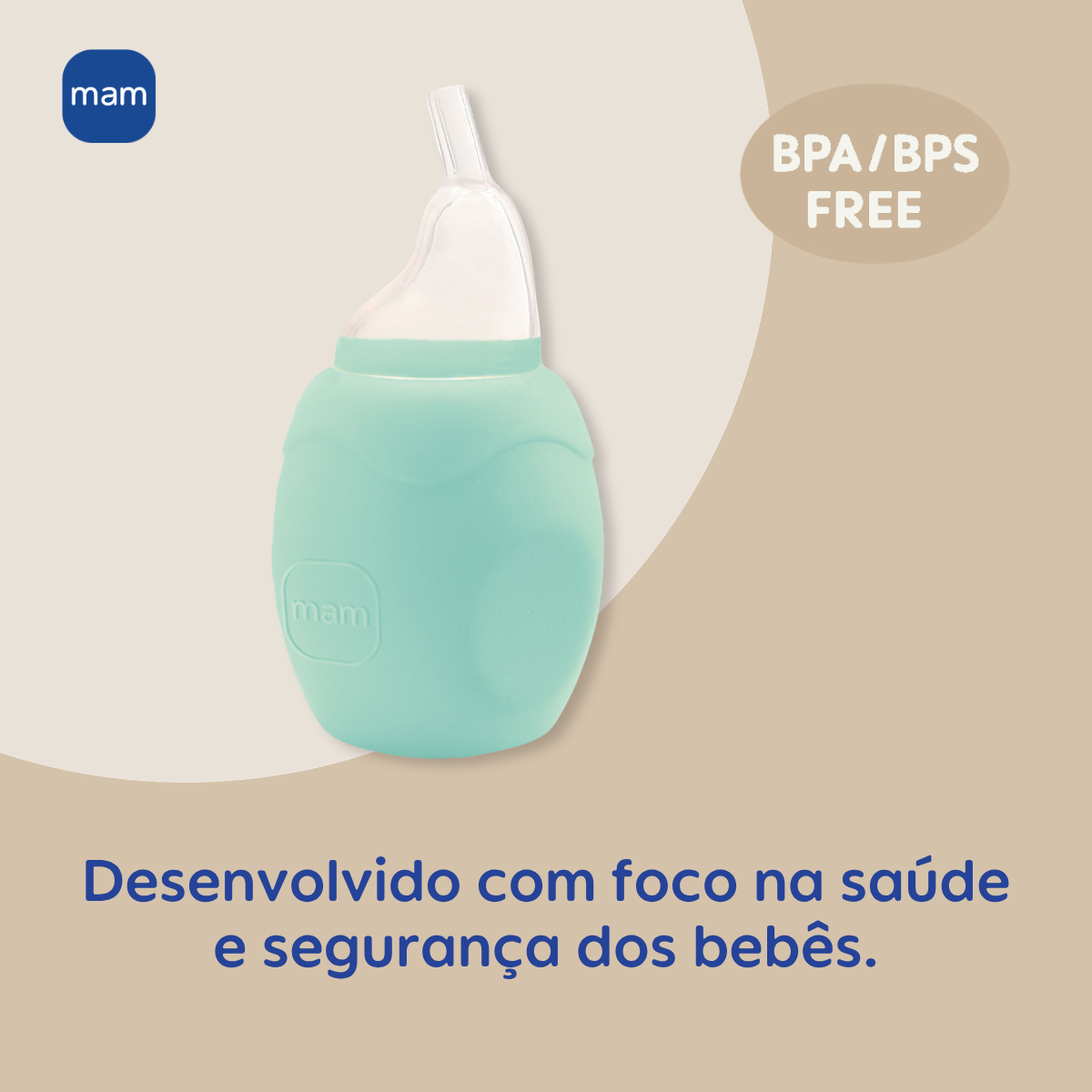 Aspirador Nasal MAM Extra Macio Para Bebês
