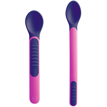 Kit de Colheres Infantis Termossensível MAM Rosa