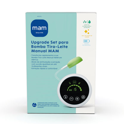 Upgrade Set MAM Adaptador Elétrico para Transformar sua Bomba Tira-Leite Manual Em Elétrica