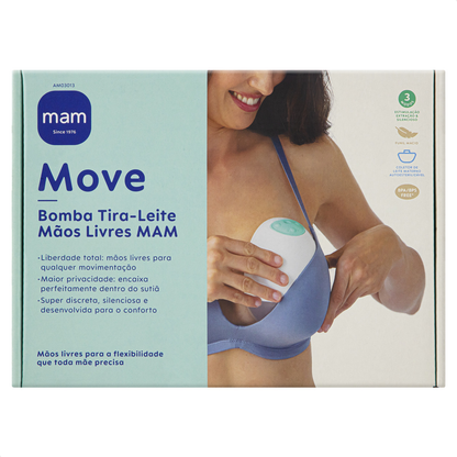 Move Bomba Tira-Leite Mãos Livres MAM