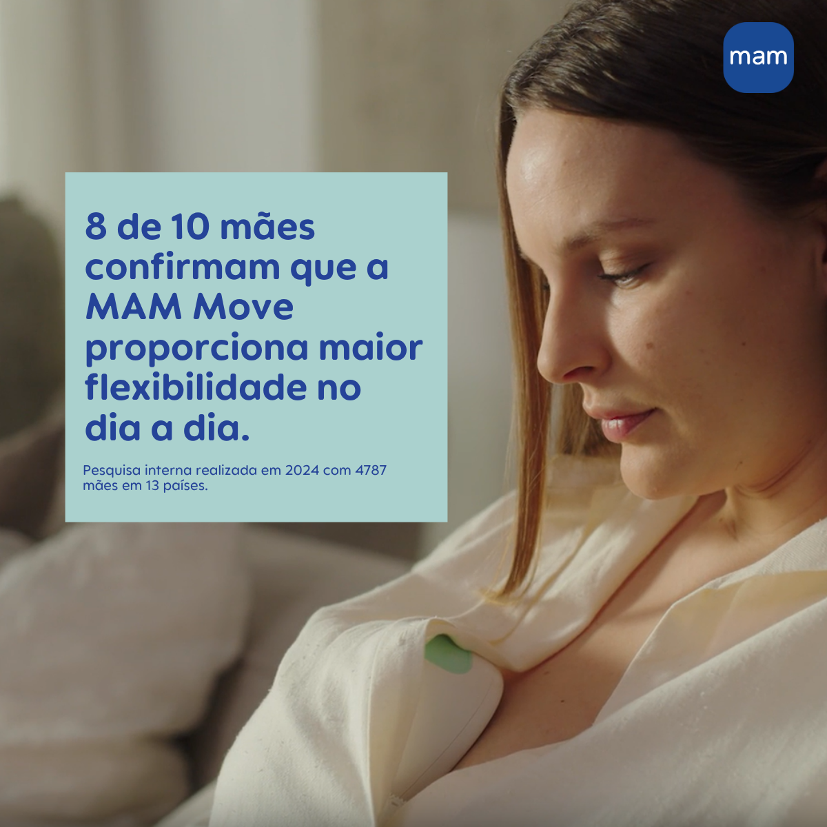 Move Bomba Tira-Leite Mãos Livres MAM