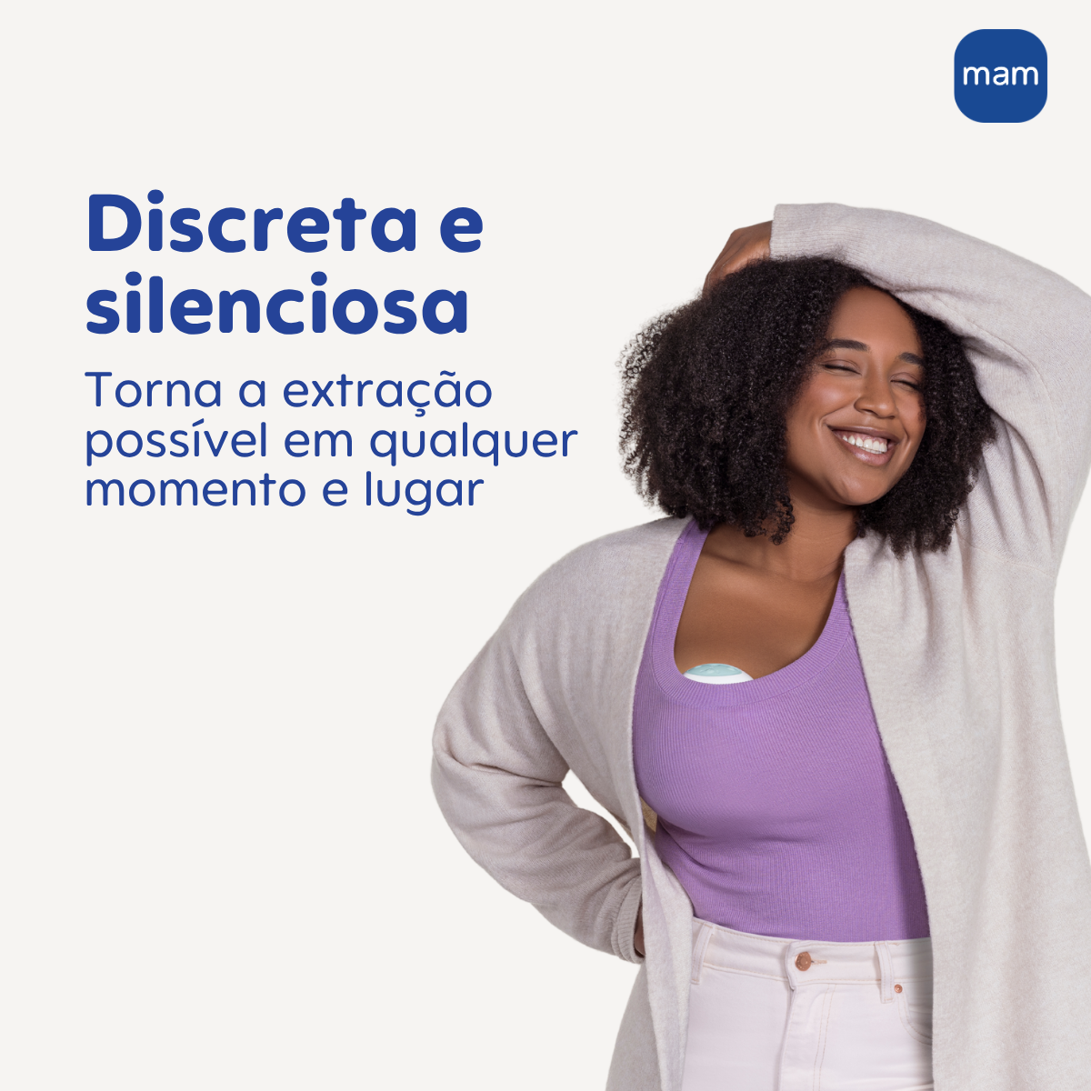 Move Bomba Tira-Leite Mãos Livres MAM