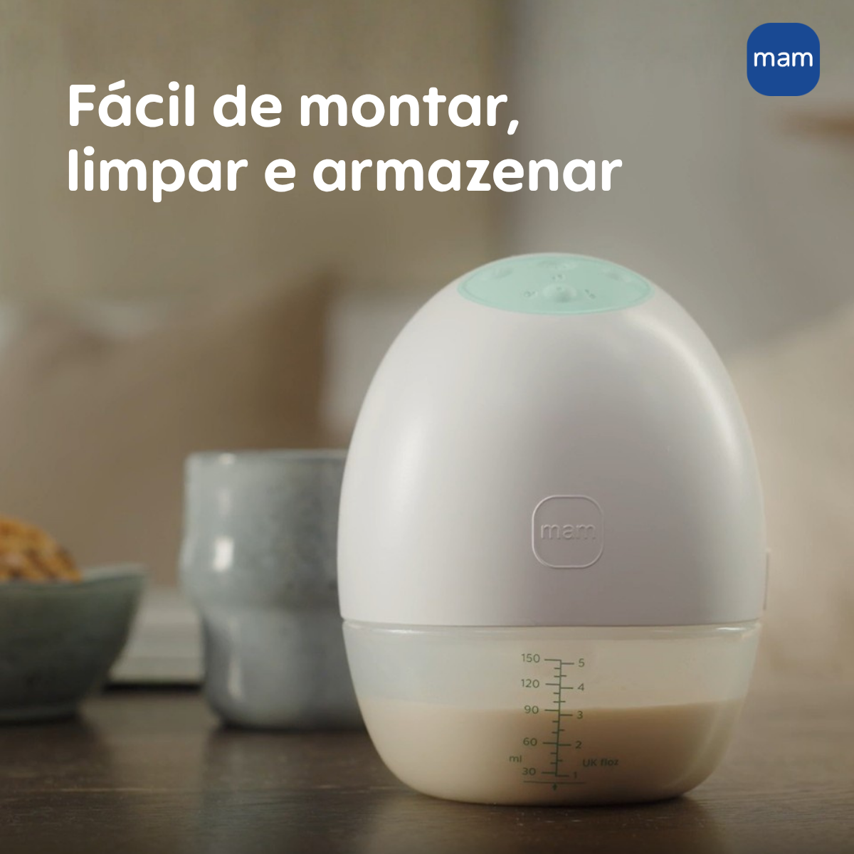Move Bomba Tira-Leite Mãos Livres MAM