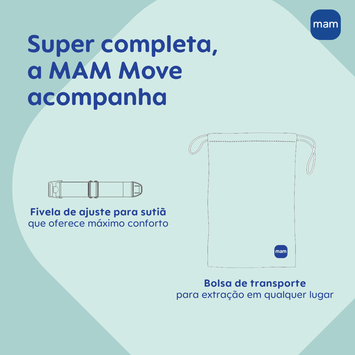Move Bomba Tira-Leite Mãos Livres MAM