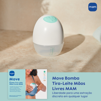 Move Bomba Tira-Leite Mãos Livres MAM