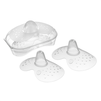 Protetor de Seios MAM Tamanho Pequeno Silicone Extrafino e Macio 2 Unidades