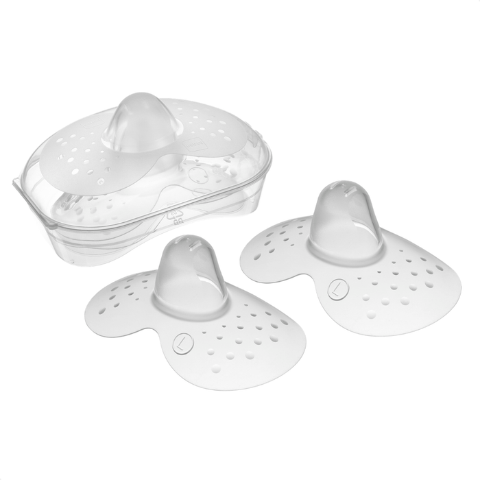 Protetor de Seios MAM Tamanho Grande Silicone Extrafino e Macio 2 Unidades