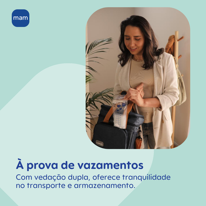 Sacos para Armazenar Leite Materno MAM (25 Unidades de 180ml)