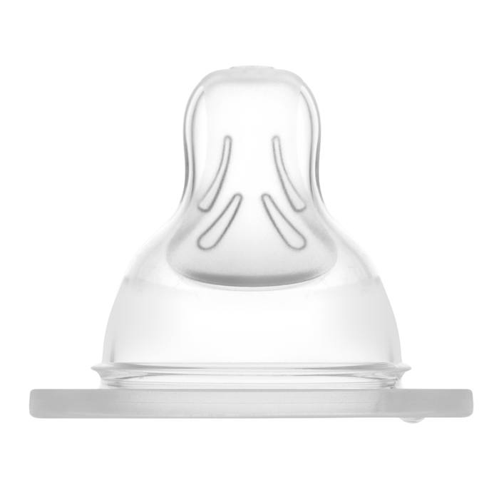 Bico nº 2 para Mamadeira MAM em Silicone Fluxo Médio 2+ Meses
