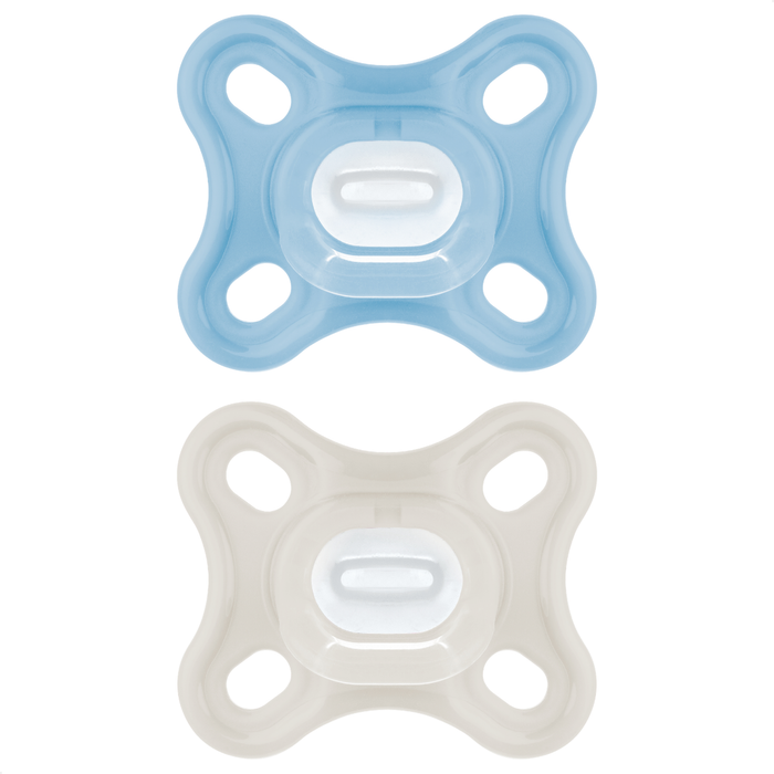 Chupeta MAM Comfort 100% Silicone 0-2 Meses com Caixa Esterilizadora Embalagem Dupla