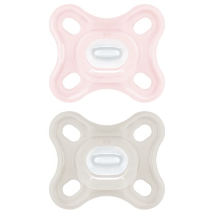 Chupeta MAM Comfort 100% Silicone 0-2 Meses com Caixa Esterilizadora Embalagem Dupla