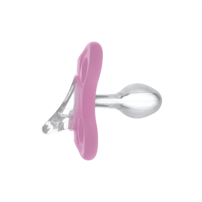 Chupeta MAM Comfort 100% Silicone 0-6 Meses Rosa com Caixa Esterilizadora