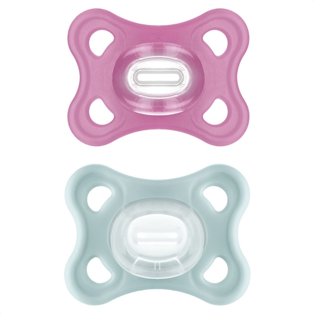 Chupeta MAM Comfort 100% Silicone 0-6 Meses com Caixa Esterilizadora Embalagem Dupla