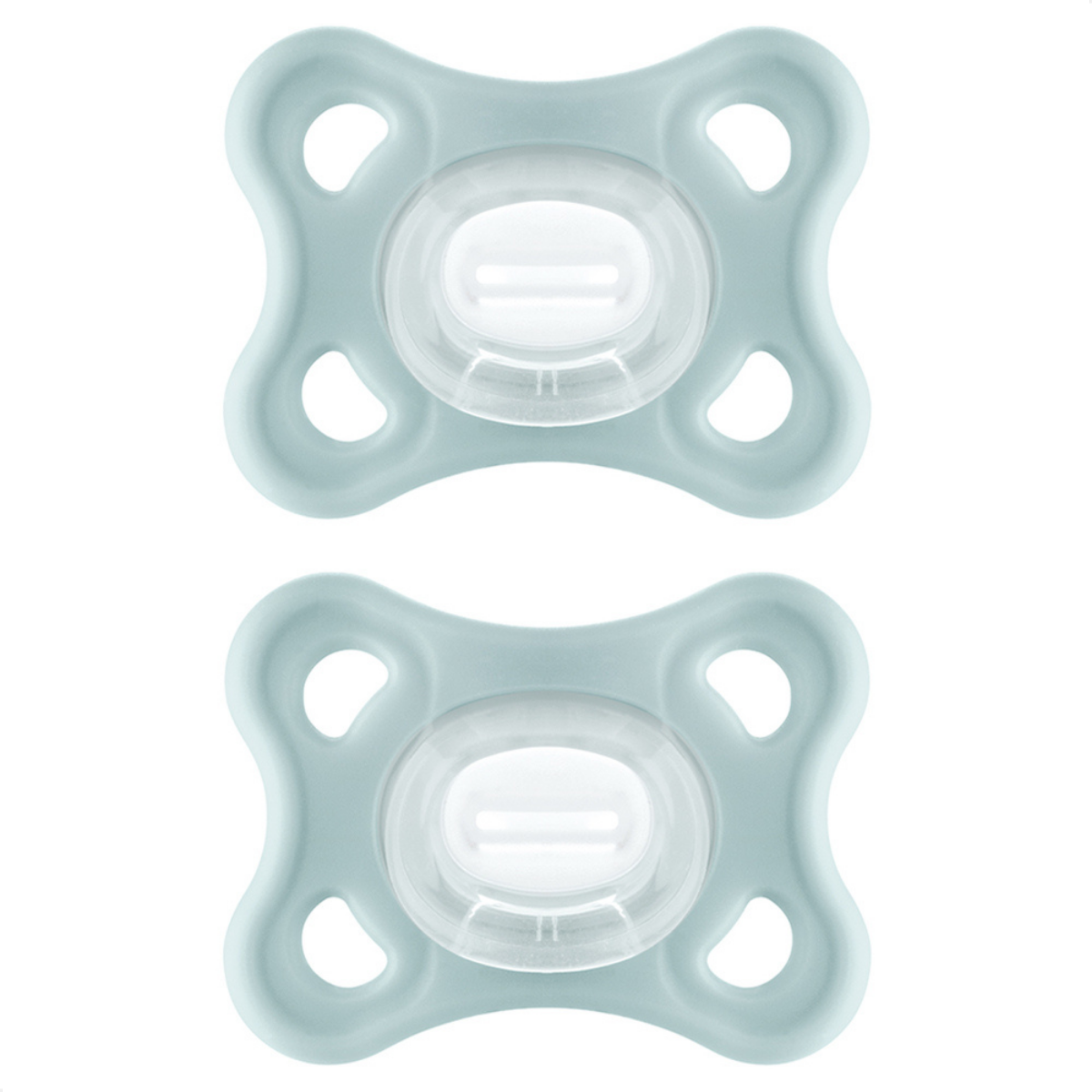 Chupeta MAM Comfort 100% Silicone 0-6 Meses com Caixa Esterilizadora Embalagem Dupla