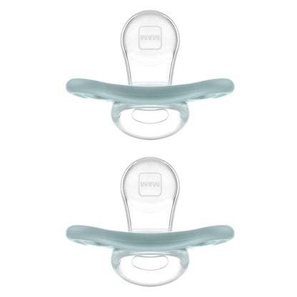 Chupeta MAM Comfort 100% Silicone 0-6 Meses com Caixa Esterilizadora Embalagem Dupla