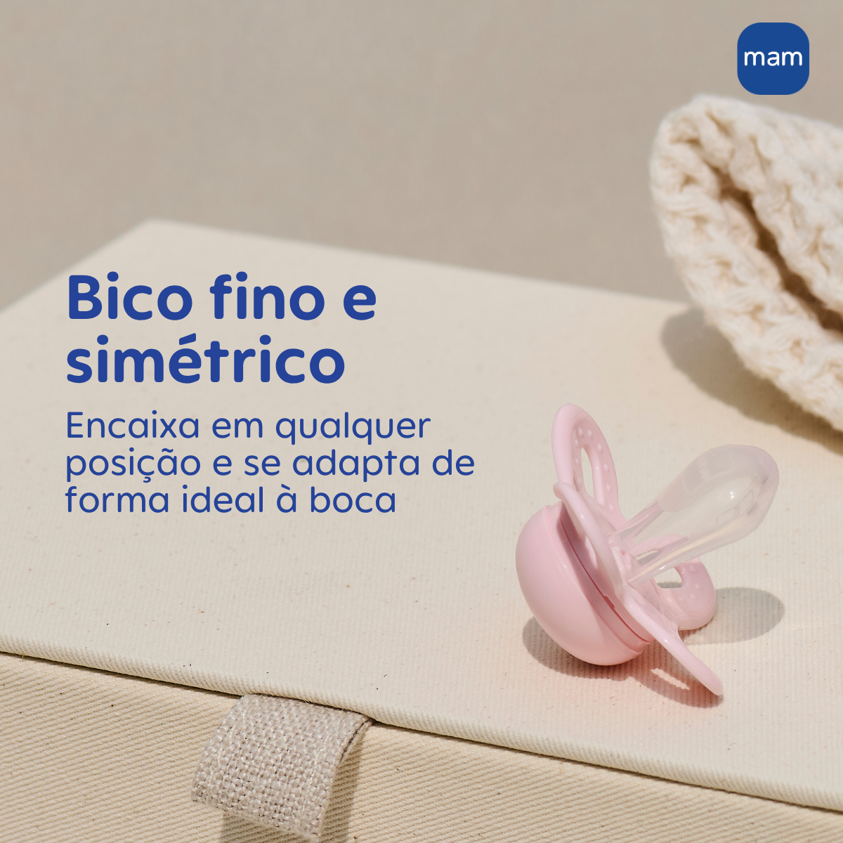Chupeta MAM Original Start 0-2 Meses Rosa