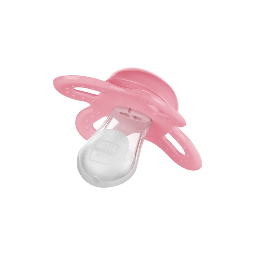 Chupeta MAM Original Start 0-2 Meses Rosa com Caixa Esterilizadora