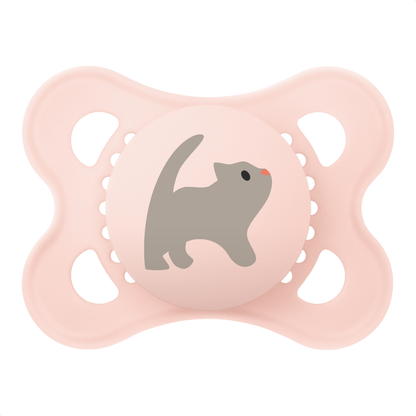 Chupeta MAM Original 0-6 Meses Rosa com Caixa Esterilizadora