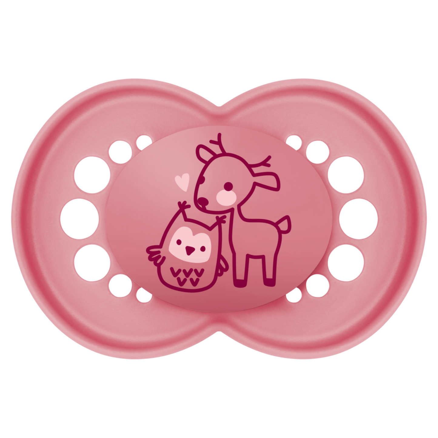 Chupeta MAM Original 16+ Meses Rosa com Caixa Esterilizadora