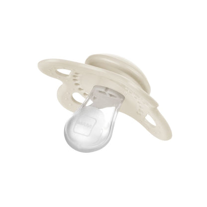 Chupeta MAM Original Night 0-6 Meses Neutra com Botão Brilha no Escuro e Caixa Esterilizadora