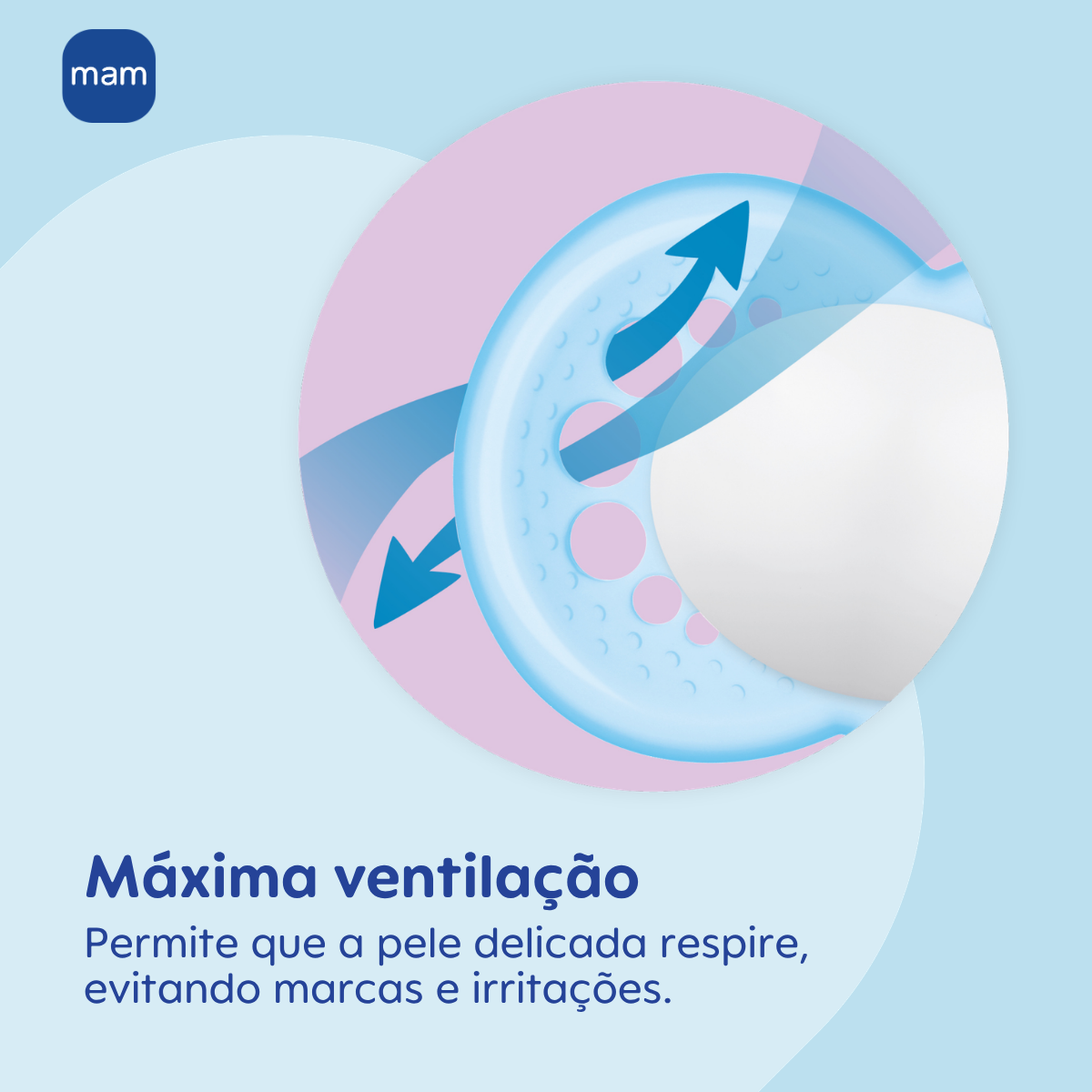 Chupeta MAM Original 6+ Meses com Caixa Esterilizadora Embalagem Dupla