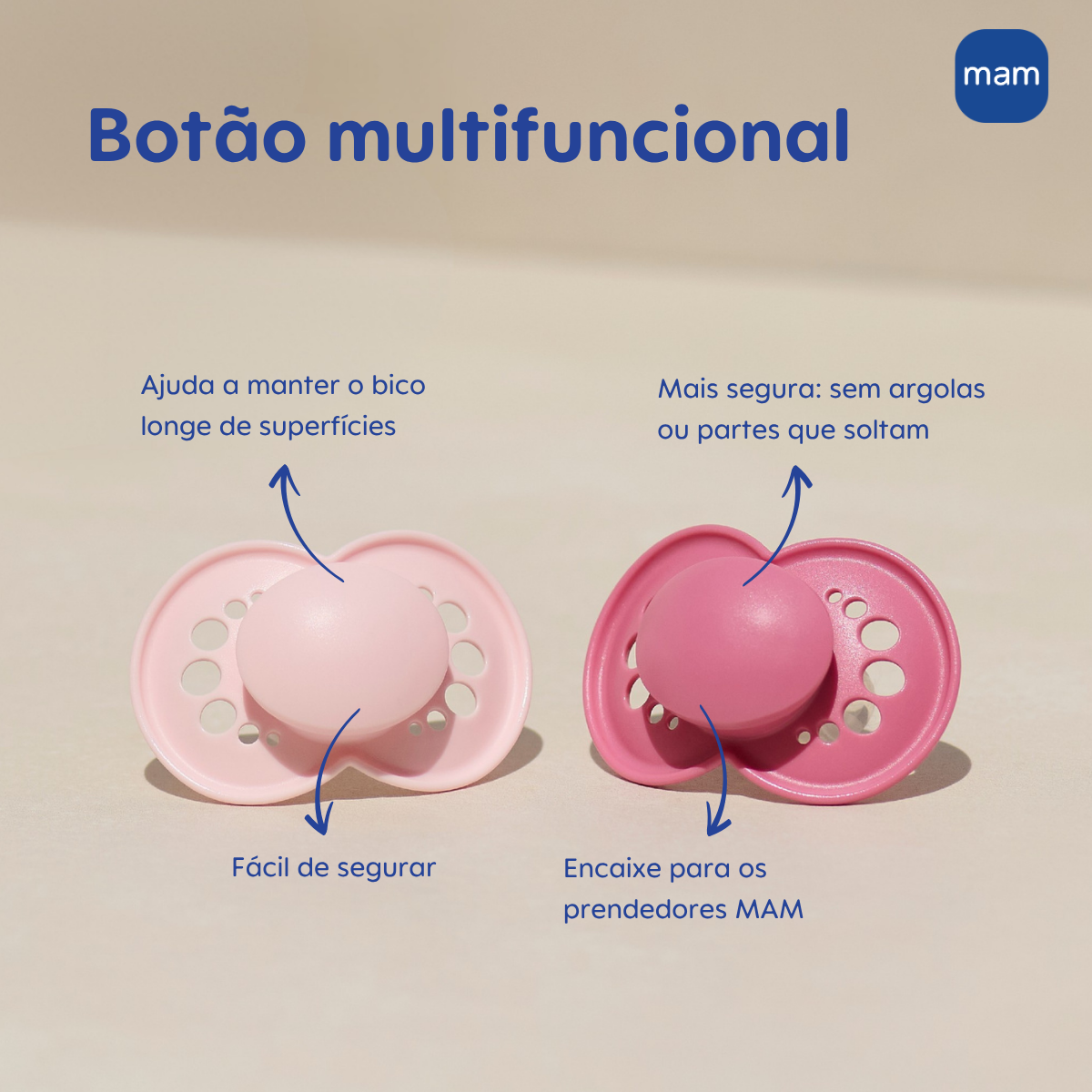 Chupeta MAM Original 6+ Meses com Caixa Esterilizadora Embalagem Dupla