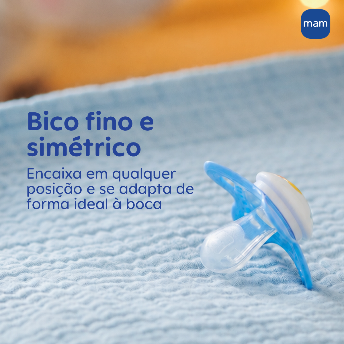 Chupeta MAM Original 0-6 Meses com Caixa Esterilizadora Embalagem Dupla