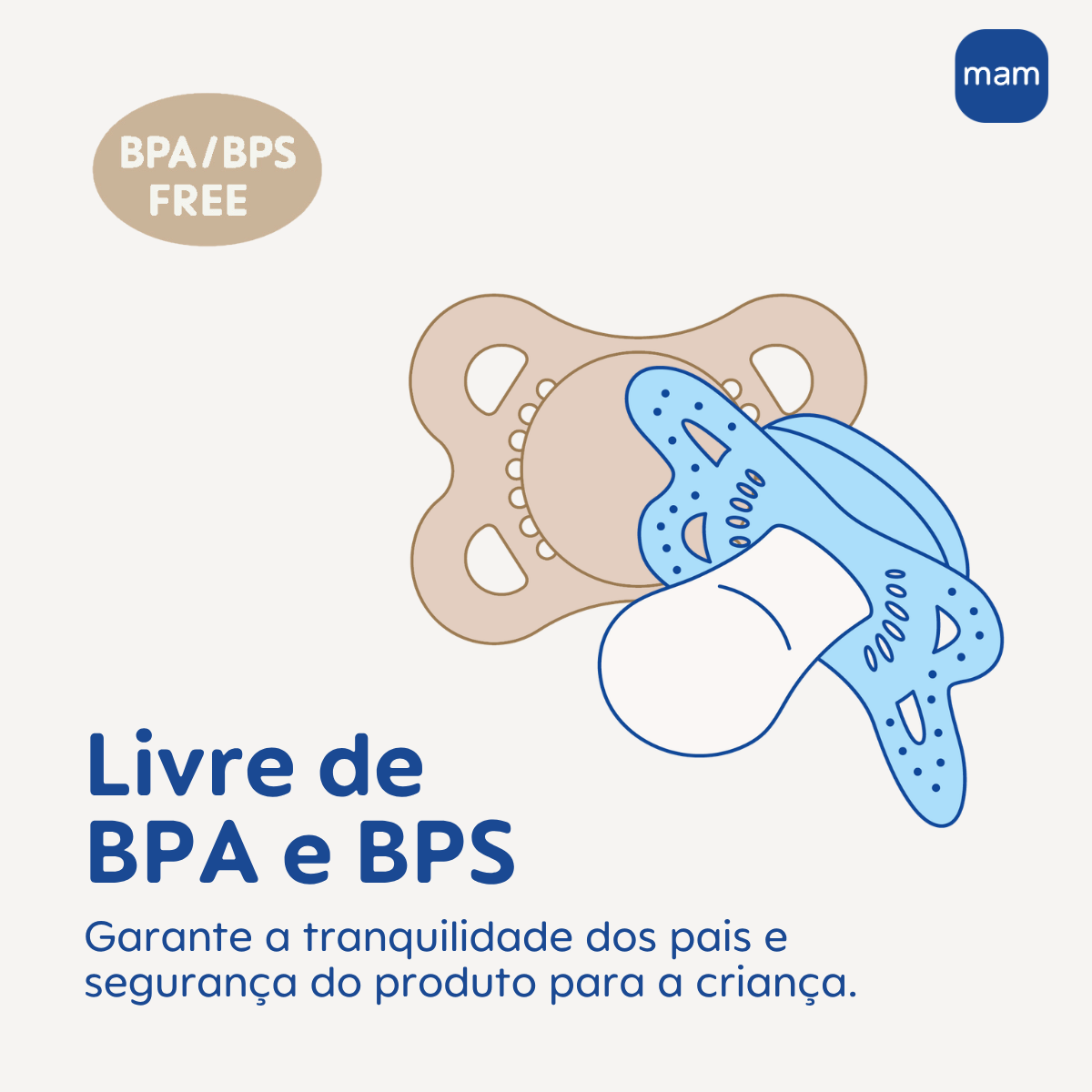Chupeta MAM Original 0-6 Meses com Caixa Esterilizadora Embalagem Dupla