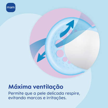 Chupeta MAM Original 6+ Meses com Caixa Esterilizadora Embalagem Dupla