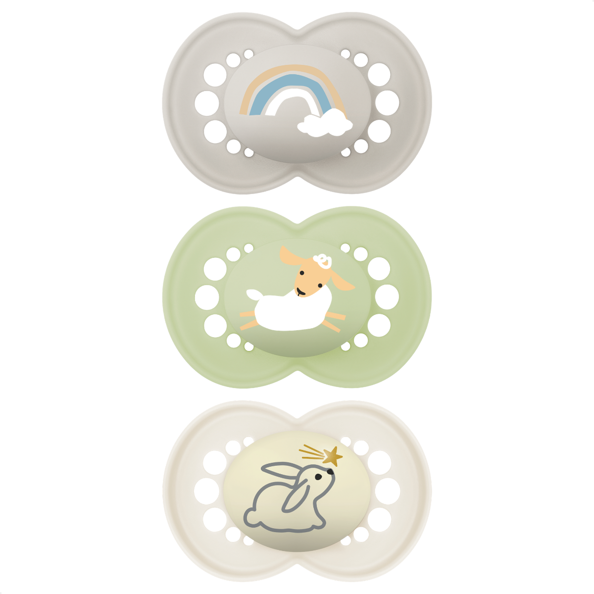Chupeta MAM Original Day & Night 6+ Meses Embalagem Tripla