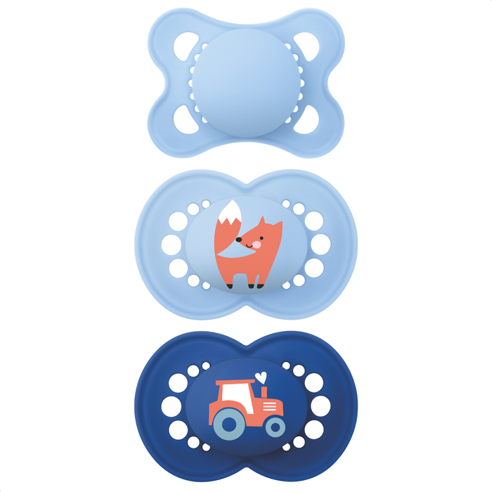 Chupeta MAM Original Trio 0-6 & 6+ Meses Embalagem Tripla
