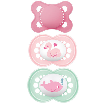 Chupeta MAM Original Trio 0-6 & 6+ Meses Embalagem Tripla