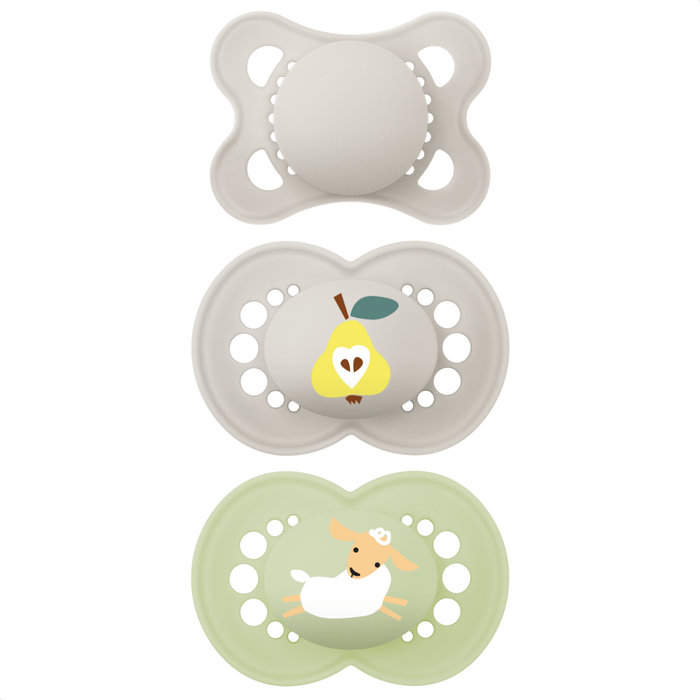 Chupeta MAM Original Trio 0-6 & 6+ Meses Embalagem Tripla