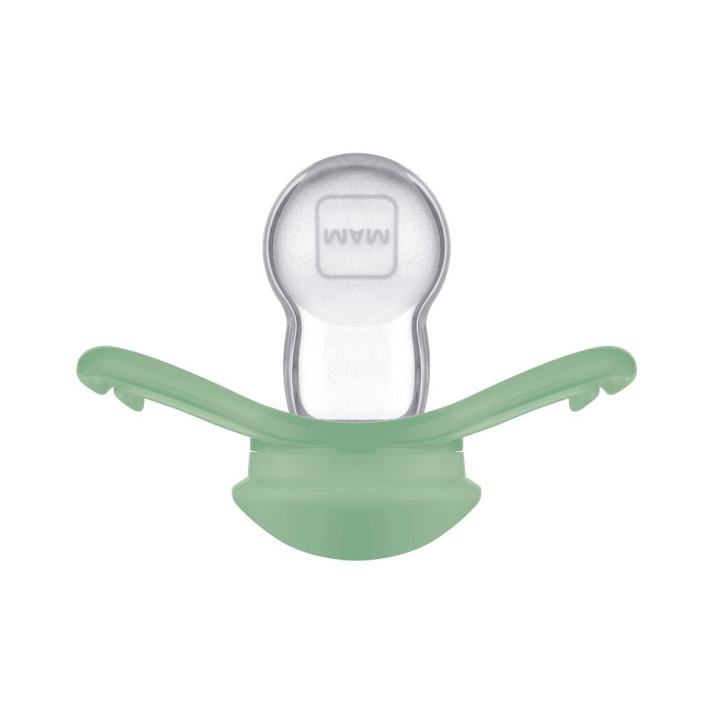 Chupeta MAM Air 16+ Meses Verde com Caixa Esterilizadora