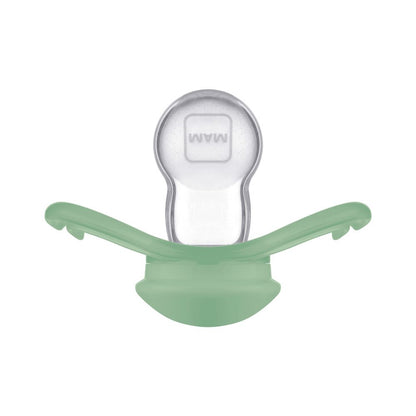 Chupeta MAM Air 16+ Meses Verde com Caixa Esterilizadora
