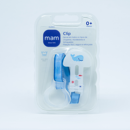 Prendedor de Chupetas MAM Clip Azul