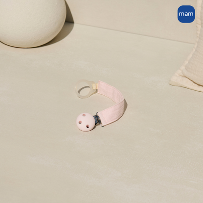 Prendedor de Chupetas MAM Clip Rosa