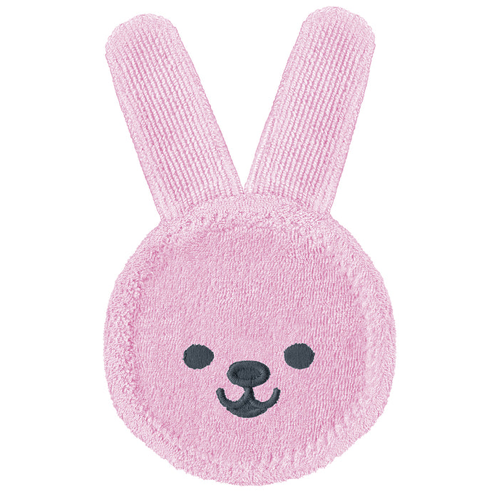 Luva de Cuidado Oral Infantil MAM Oral Care Rabbit 0+ Meses Rosa