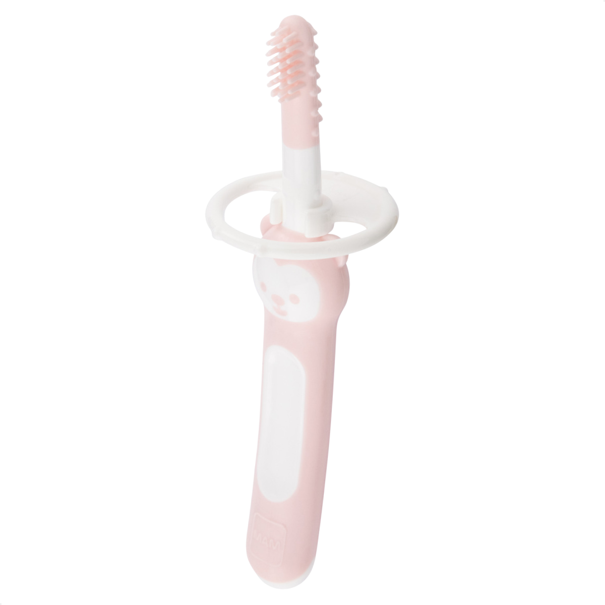 Escova Dental Massageadora MAM para Bebês 3+ Meses Rosa
