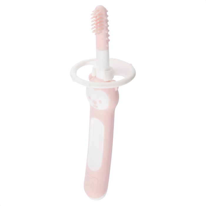 Escova Dental Massageadora MAM para Bebês 3+ Meses Rosa