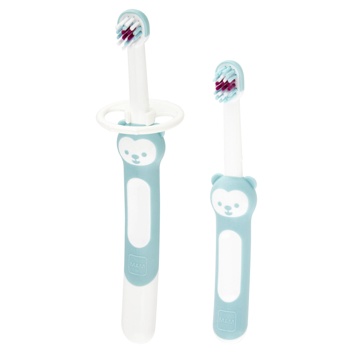 Kit Aprendendo a Escovar os Dentes MAM 5+ Meses Azul